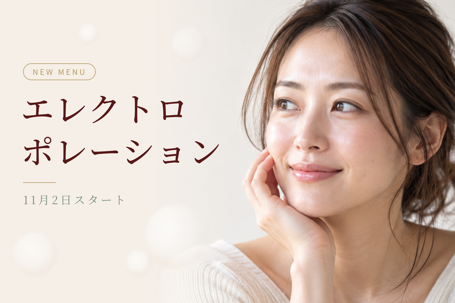 エレクトロポレーションを11月2日から始めます